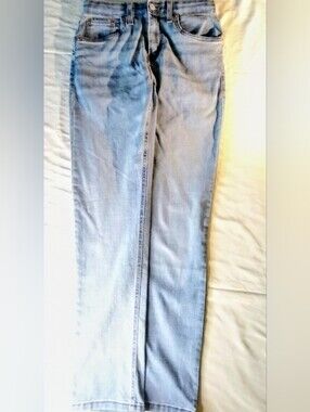 Levi Stratus & Co Light Wash Jeans Youth Size16